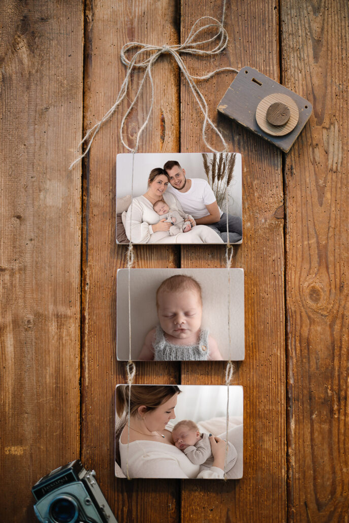Baby Fotoshooting in Emden_hanging_trio